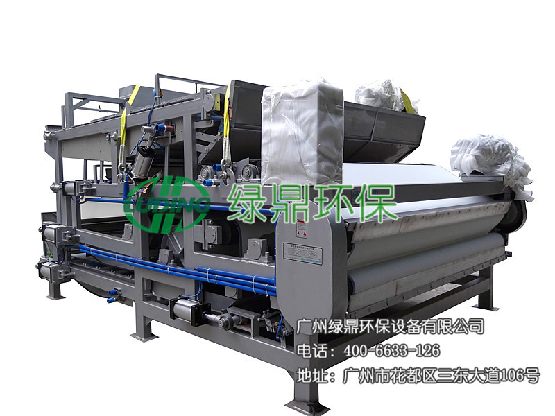 帶式壓濾機計算_產(chǎn)能計算_處理量計算_絮凝劑用量計算