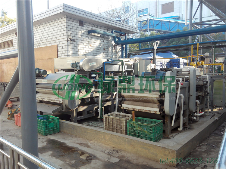 帶式濃縮一體機更新換代替換傳統普通帶式壓濾機 2