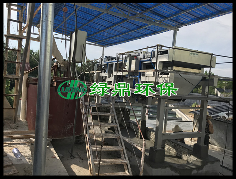 帶式壓濾機發貨海興泵站泥漿處理工程 帶式壓濾機發貨海興泵站泥漿處理工程